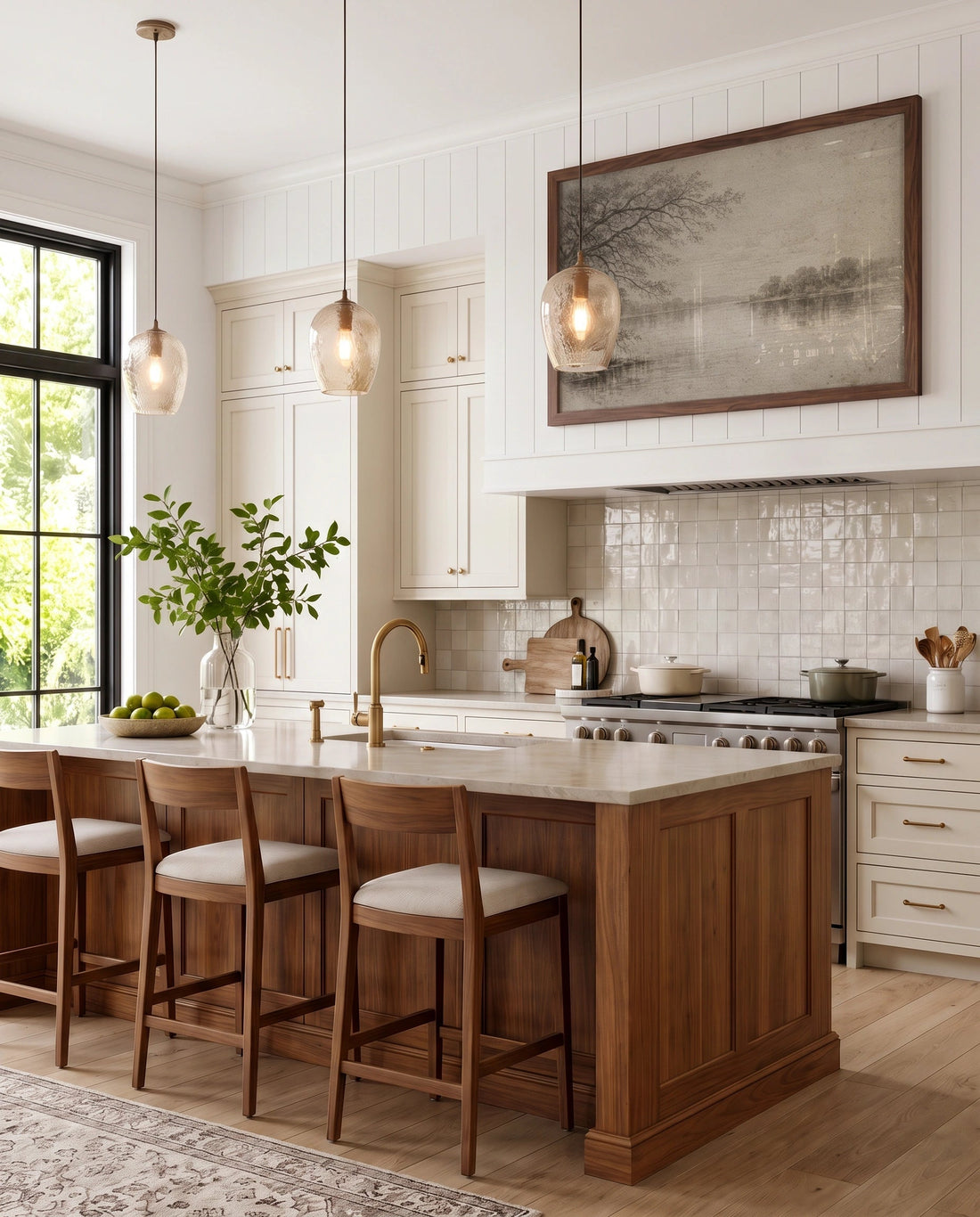 Modern Transitional Kitchen Decor Ideas, Inspired by the Nancy Meyers Aesthetic