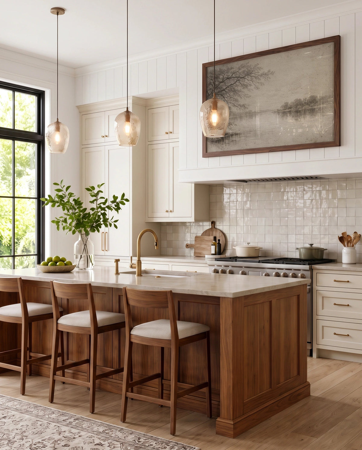Modern Transitional Kitchen Decor Ideas, Inspired by the Nancy Meyers Aesthetic