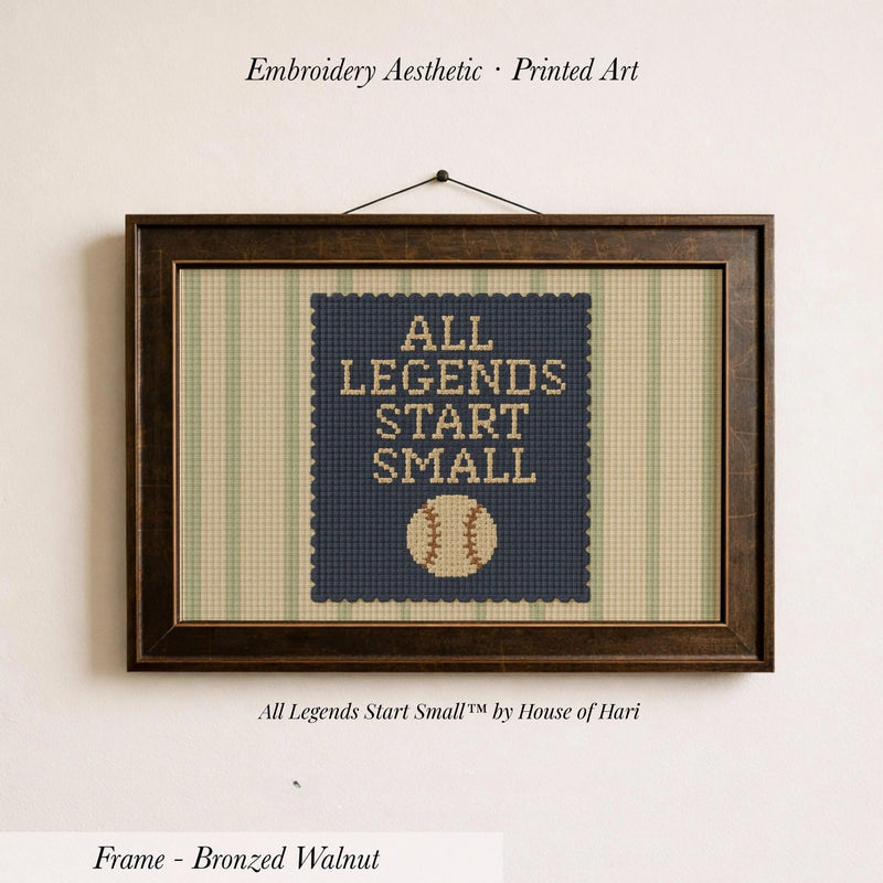 Sports nursery art
