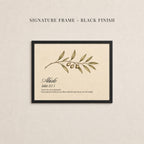 John 15:5 Abide in Me Print - Christian Botanical Scripture Wall Art | 2270