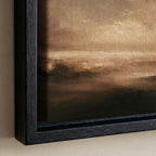 Moody Landscape Canvas Print - Abstract Earth Tone Wall Art | 2227