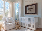 Custom Name Personalized Embroidery Style Wall Art | 2168