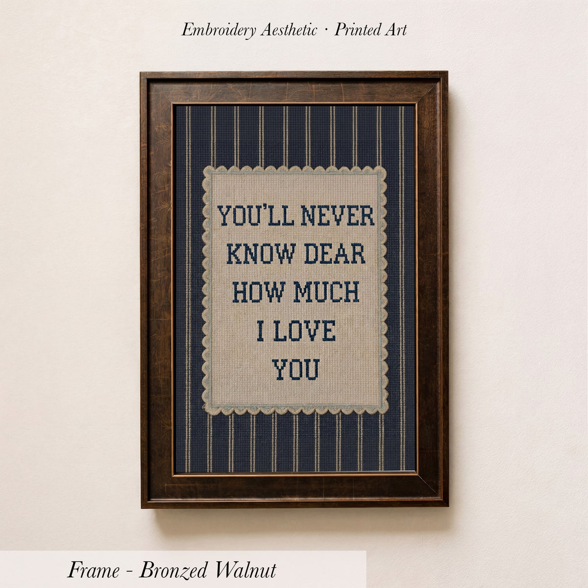 You'll Never Know Dear Print ∙ Vintage Art | 1964