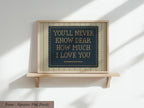You'll Never Know Dear Art | 1669