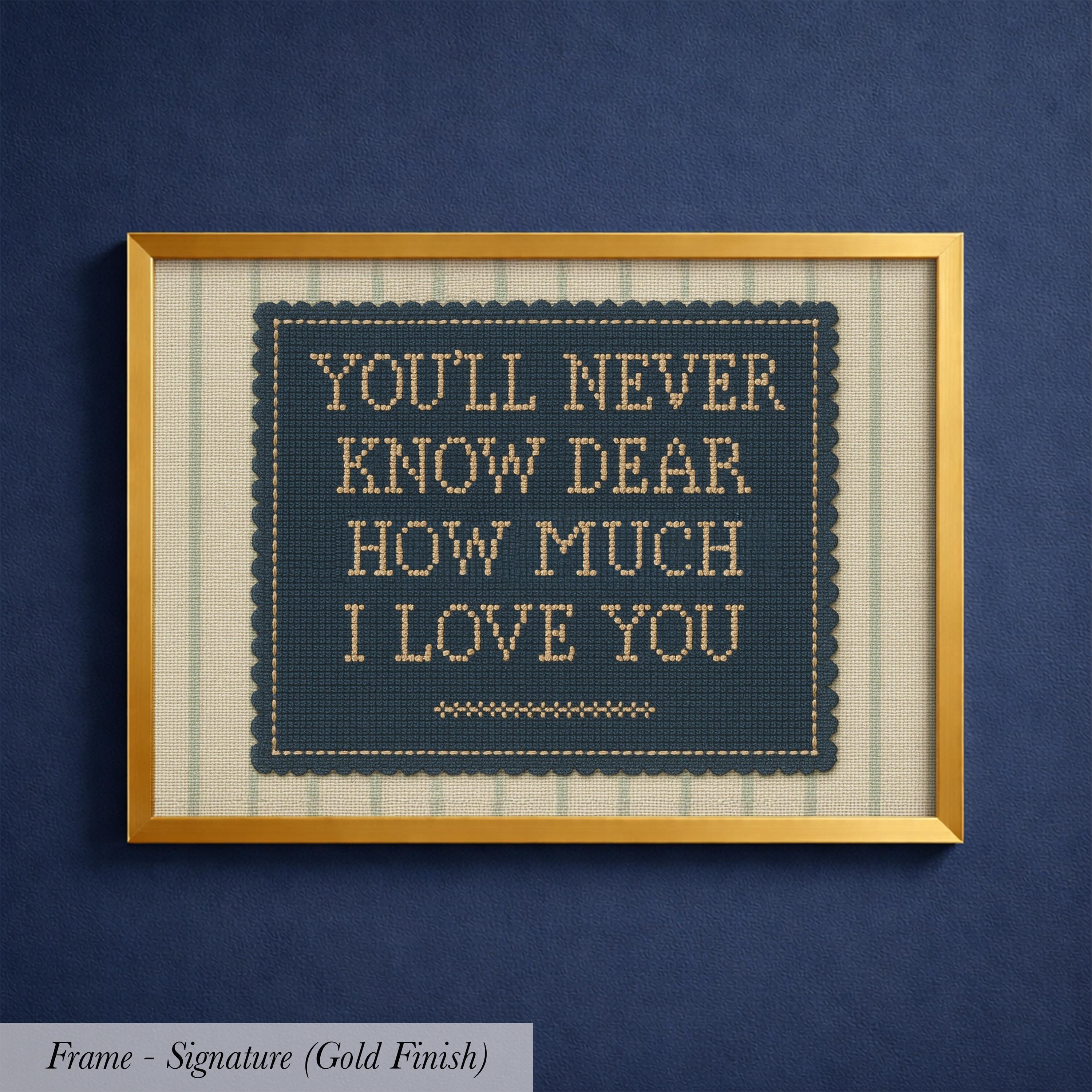 You'll Never Know Dear Art | 1669