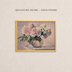 Vintage Pink Peony Oil Painting Print | 2265