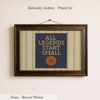 All Legends Start Small Basketball | 1957