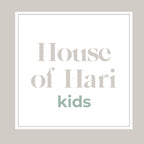 the text "House of Hari Kids" in a light gray color.