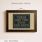 These Are The Good Old Days Print | 1936