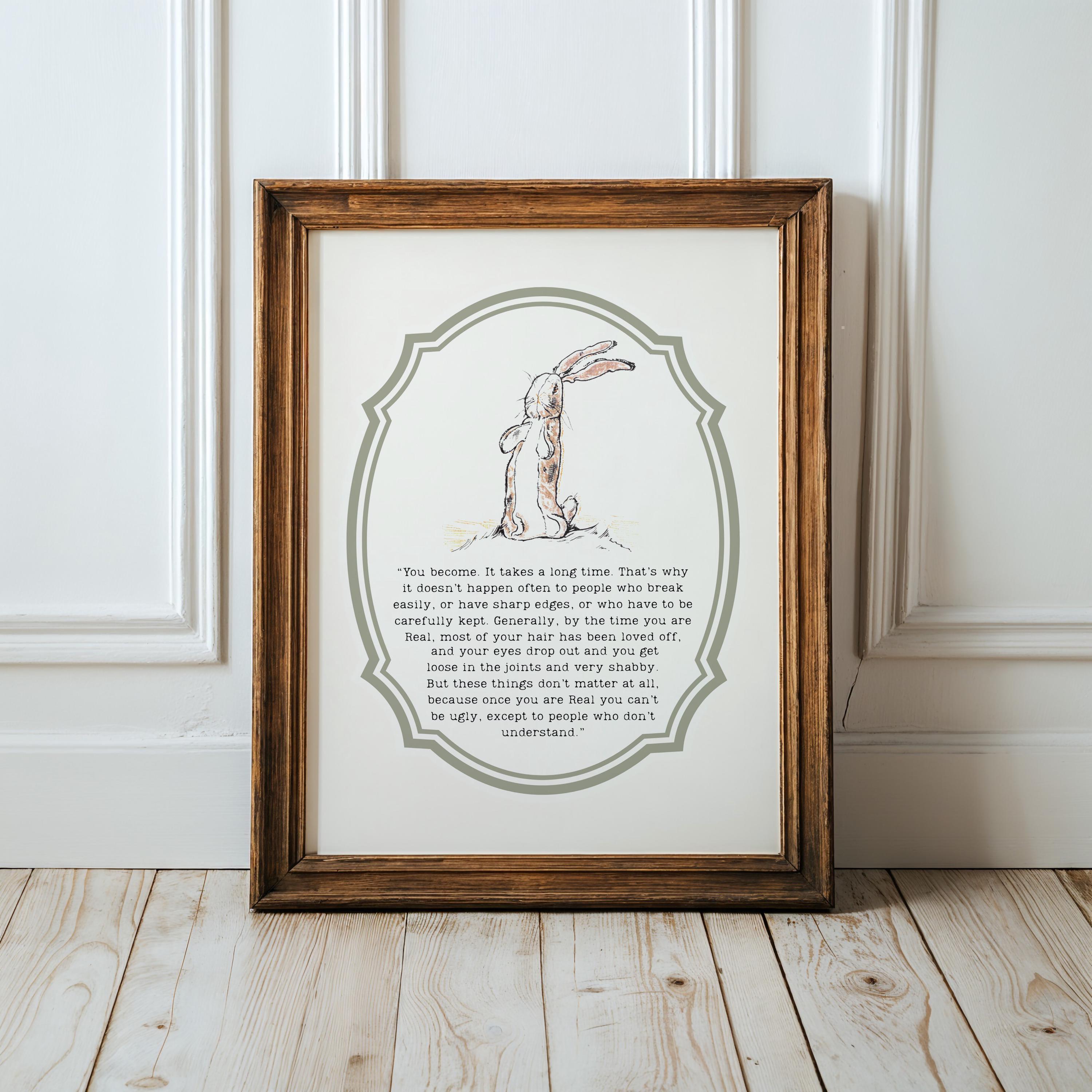 Velveteen Rabbit Nursery Wall Art | 1628