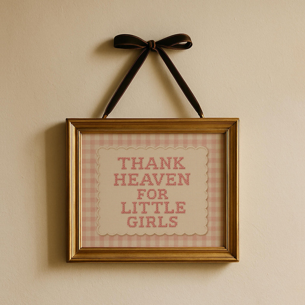 Thank Heaven for Little Girls Print | 1693