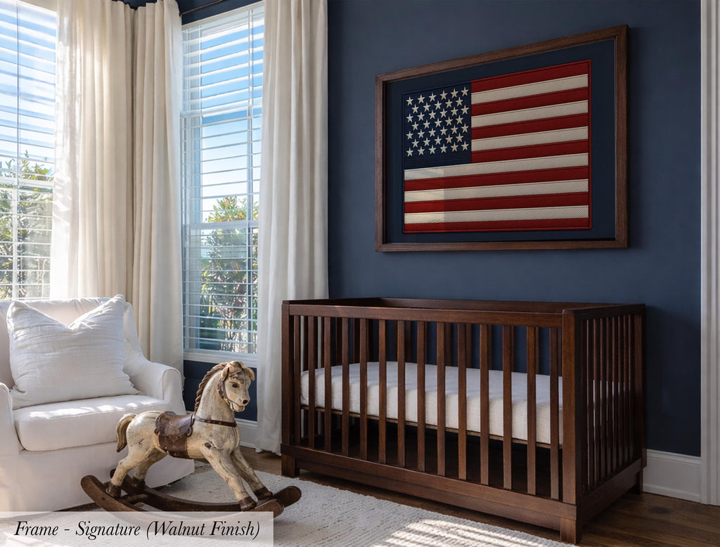 Vintage American Flag Print | 1701