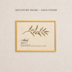 John 15:5 Abide in Me Print - Christian Botanical Scripture Wall Art | 2270