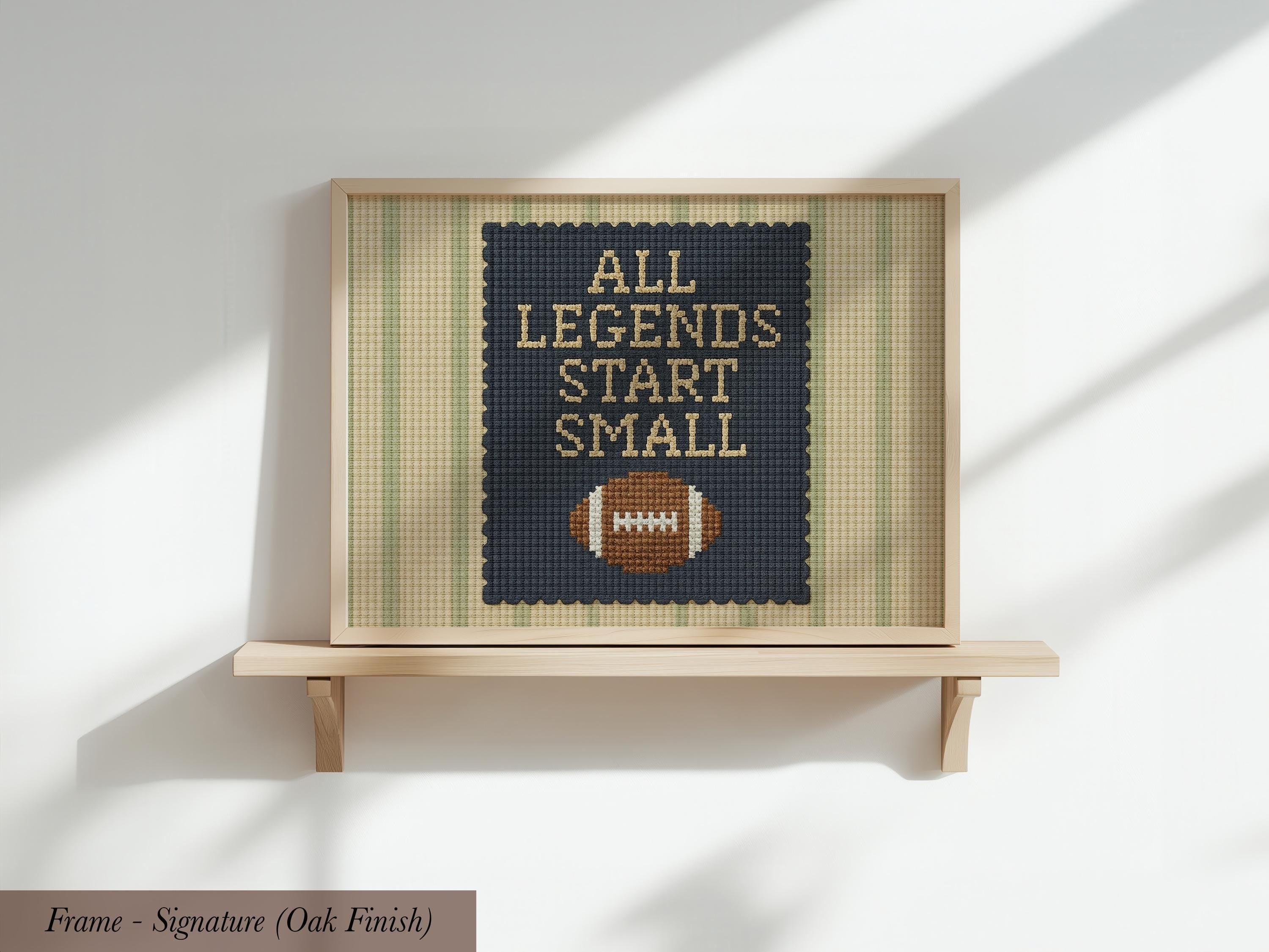All Legends Start Small™ Vintage Sports Nursery Wall Art | 1933