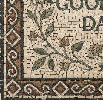 These Are Good Old Days Vintage Mosaic Art | 1962