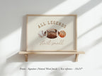 All Legends Start Small™ Boy Nursery Wall Art - Football, Baseball, Basketball | 2154