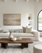 Golden Hour Abstract Landscape Wall Art | 1824