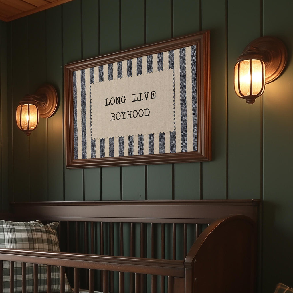 Long Live Boyhood Vintage Print | 1710