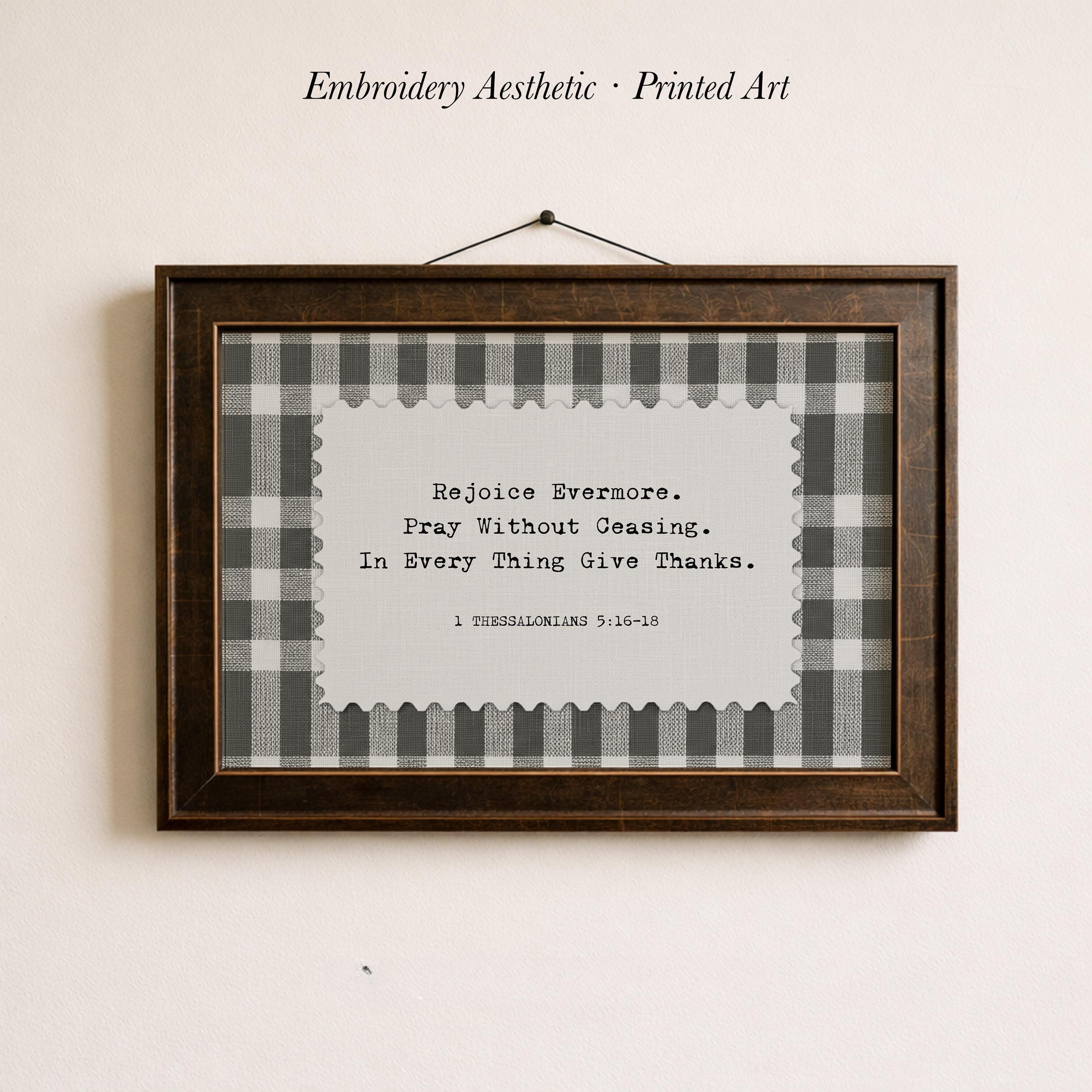 a framed print with a black and white checkered pattern and a handwritten message on a white background.