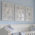 Blue Safari Nursery Prints: Chinoiserie Toile de Jouy | 1867