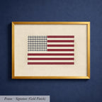 Farmhouse American Flag Decor | 1951