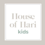 the text "House of Hari Kids" in a light gray color.