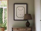 Golf Monogram in Green Gingham | 1627