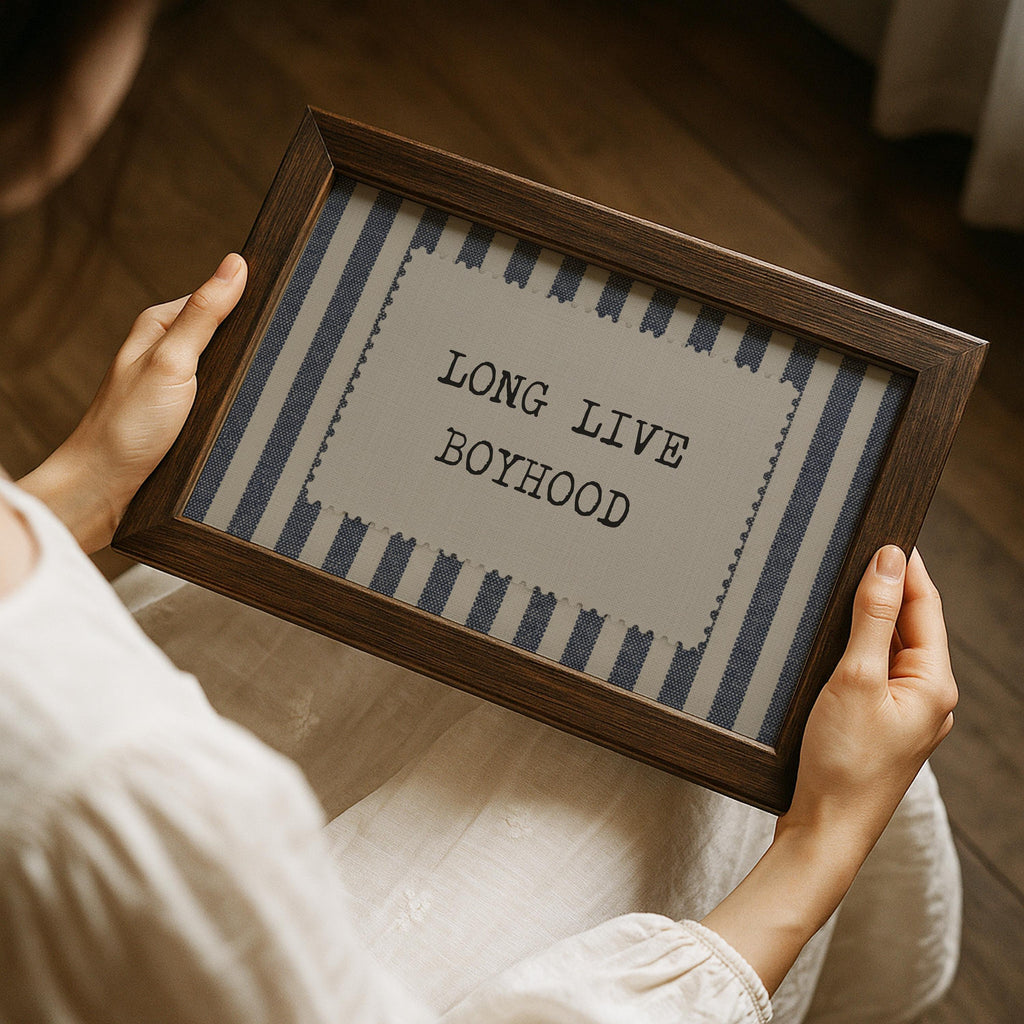Long Live Boyhood Vintage Print | 1710