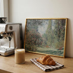 Vintage Monet Impressionist Landscape Wall Art | 2162