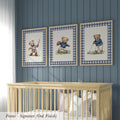 Sport Boy Gingham Teddy Bear Prints | 1899