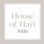 the text "House of Hari Kids" in a light gray color.