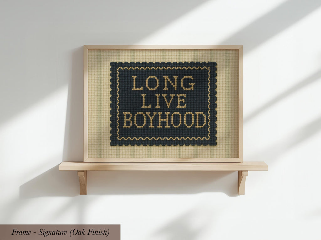 Long Live Boyhood Vintage Art | 1646