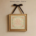 You’ll Never Know Dear Floral Nursery Art | 1956