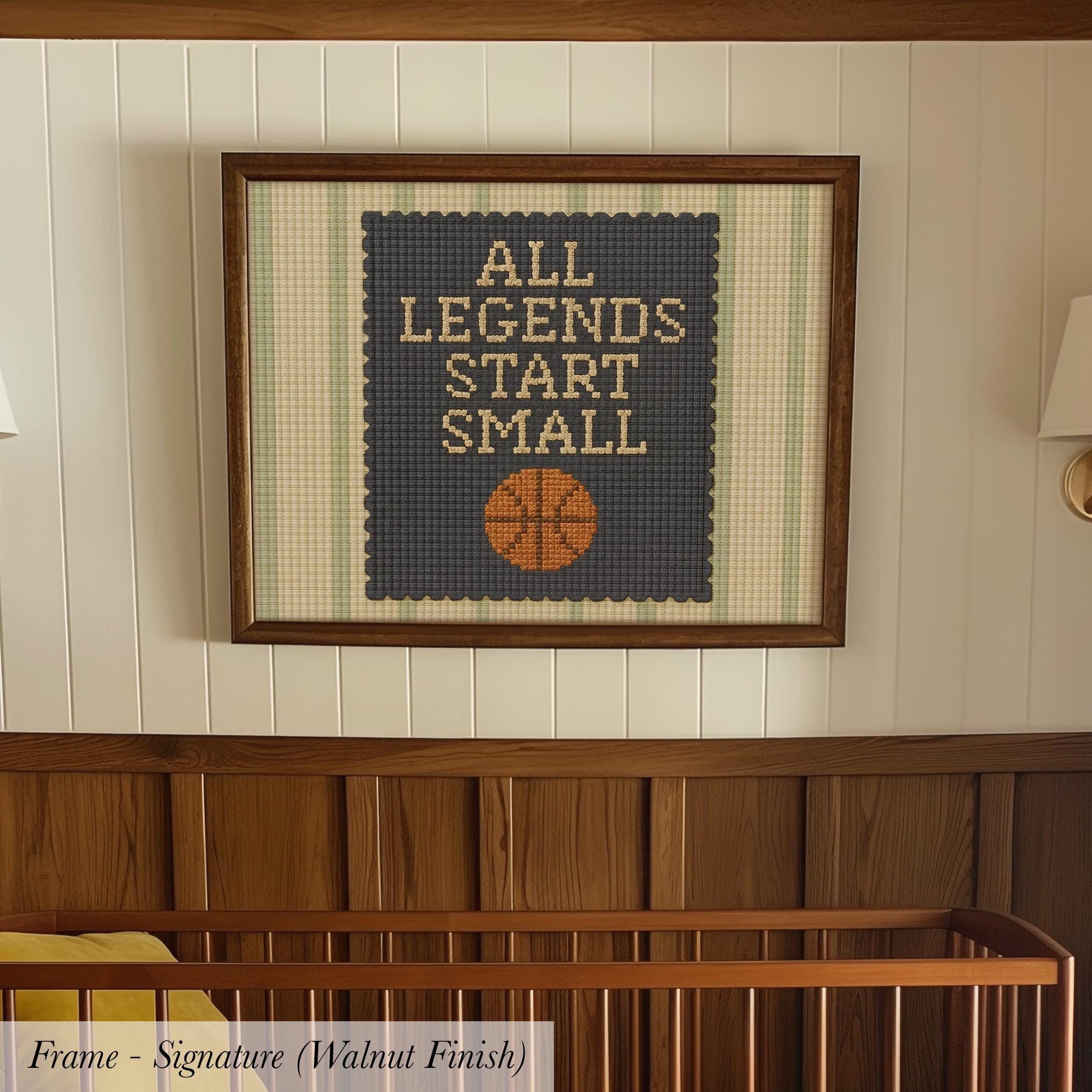 All Legends Start Small Basketball | 1957