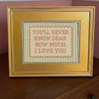 You'll Never Know Dear Vintage Nursery Art | 1670