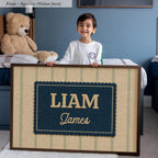 Custom Name Print Personalized Embroidery Style Wall Art | 2234