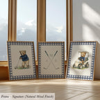 Boy Golf Nursery Teddy Prints | 1848