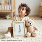 Personalized Name Initial Nursery Sports Wall Art ∙ 1995