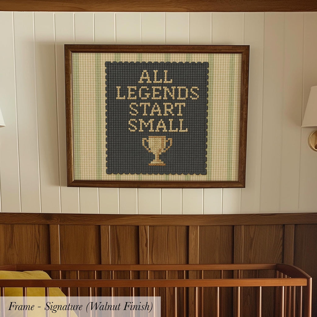 All Legends Start Small™ Vintage Nursery Wall Art | 1934
