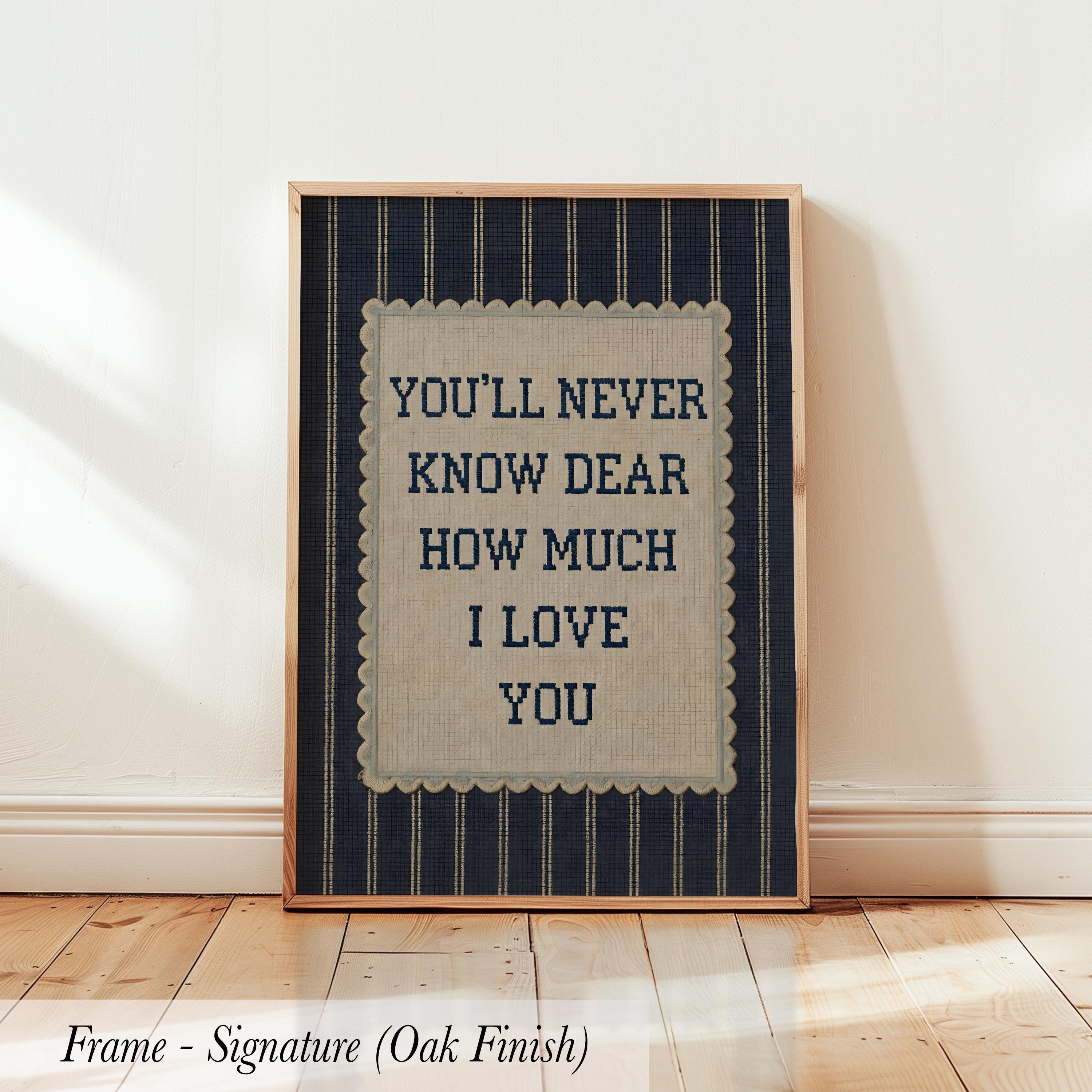 You'll Never Know Dear Print ∙ Vintage Art | 1964
