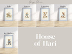 Sports Teddy Bear Nursery Prints Set | 1953