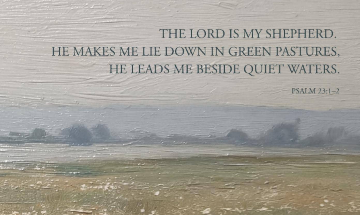 The Lord Is My Shepherd Wall Art | 1819-1