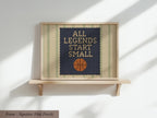 All Legends Start Small Basketball | 1957