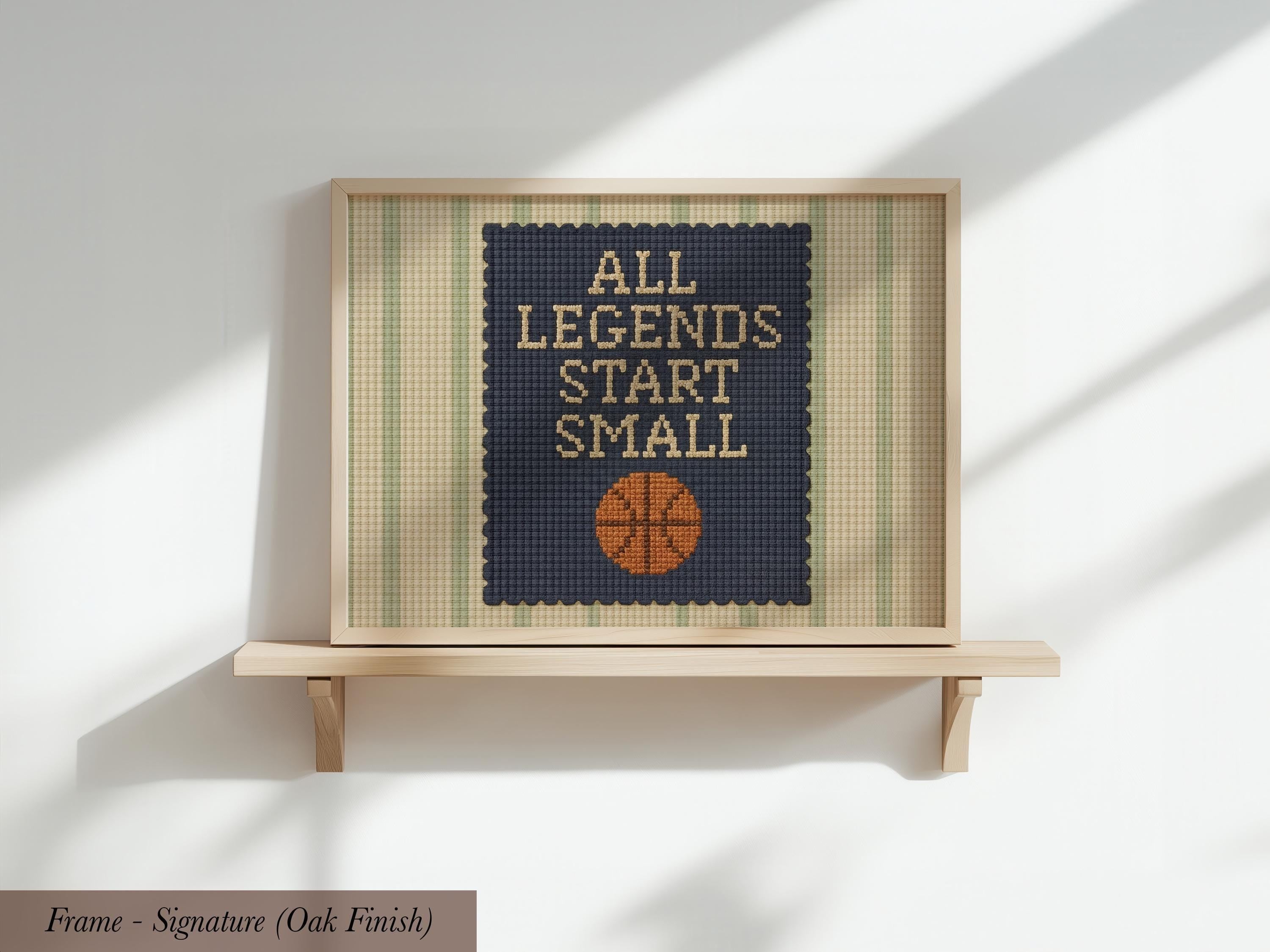 All Legends Start Small Basketball | 1957