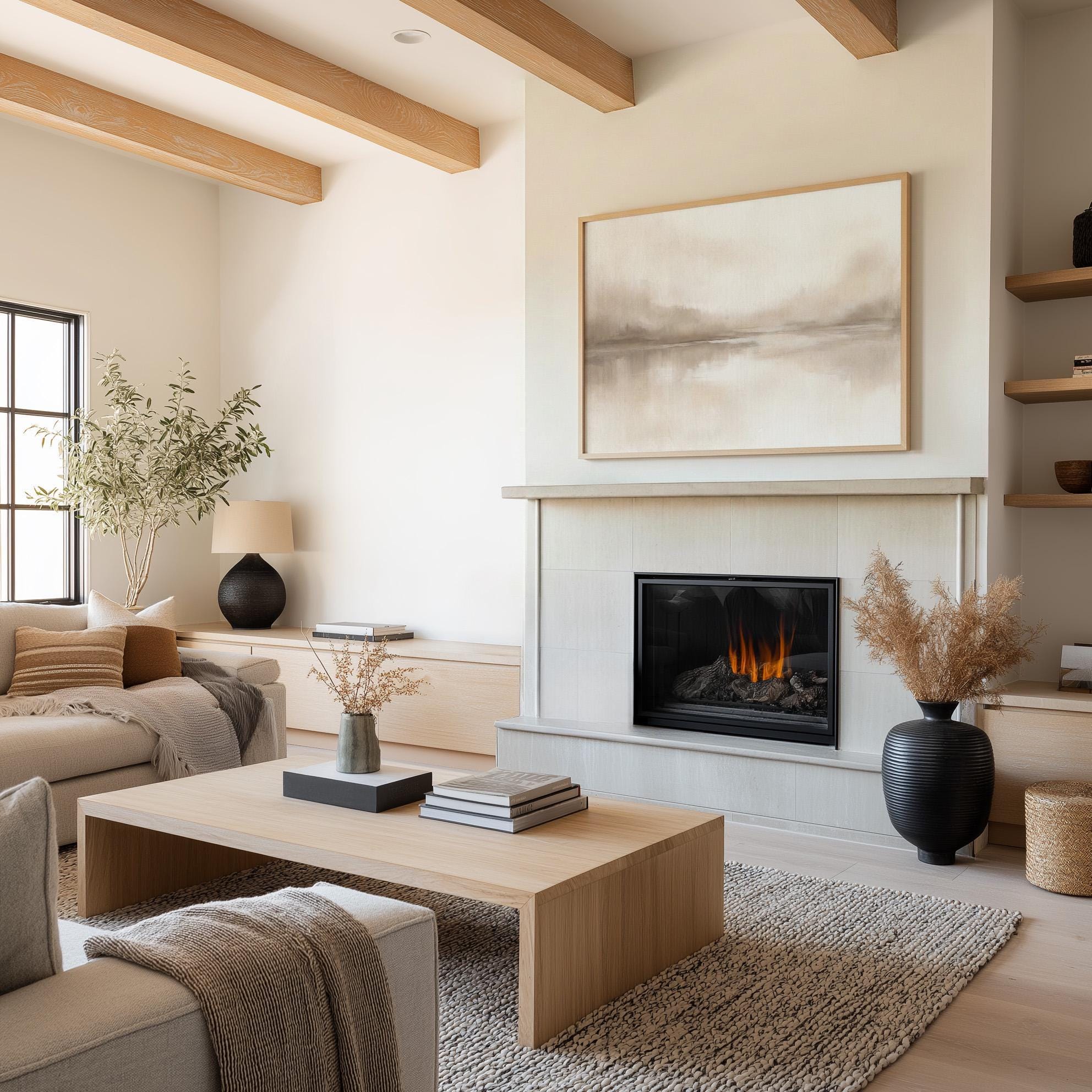 Aura | Neutral Wall Art 1825