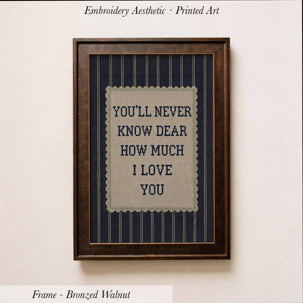 You'll Never Know Dear Print ∙ Vintage Art | 1964
