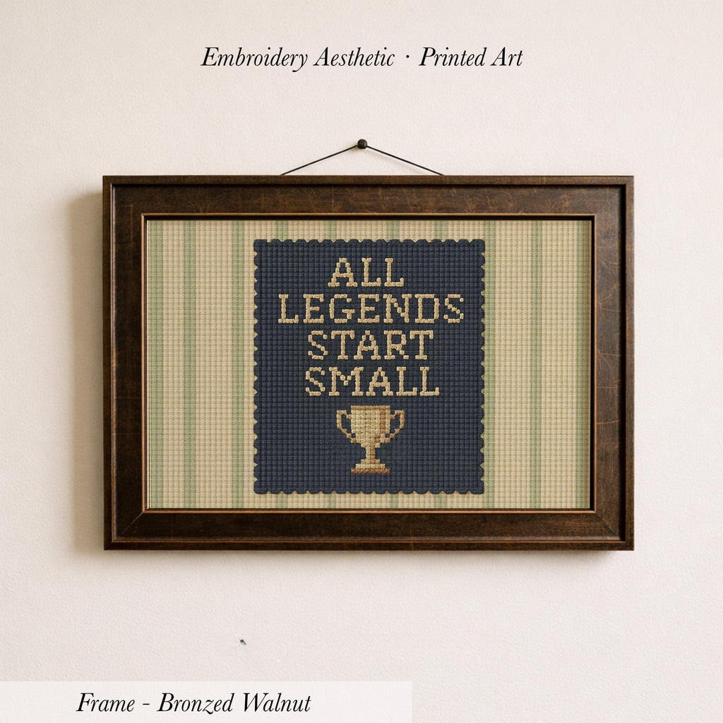 All Legends Start Small™ Vintage Nursery Wall Art | 1934