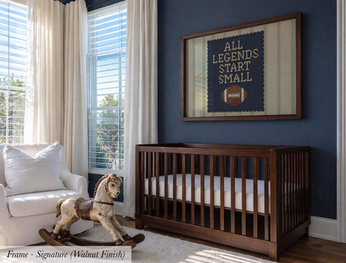 All Legends Start Small™ Vintage Sports Nursery Wall Art ∙ 1933