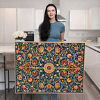 William Morris Botanical Cotton Float Frame Canvas Art Print ∙ 2212