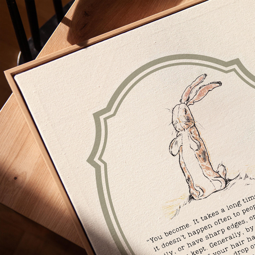Velveteen Rabbit Nursery Wall Art | 1628
